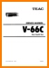 Teac V-66-C Tape Player Main Technical Manual - PDF & Tech Help* | English