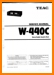 Teac W-440-C Tape Player Main Technical Manual - PDF & Tech Help* | English
