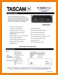 Teac W-865-R Tape Player Main Brochure - PDF & Tech Help* | English