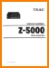 Teac Z-5000 Tape Player Main Technical Manual - PDF & Tech Help* | English