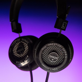 Grado SR225x Prestige Series Hand-Crafted Headphones | +FREE Bliss Pads