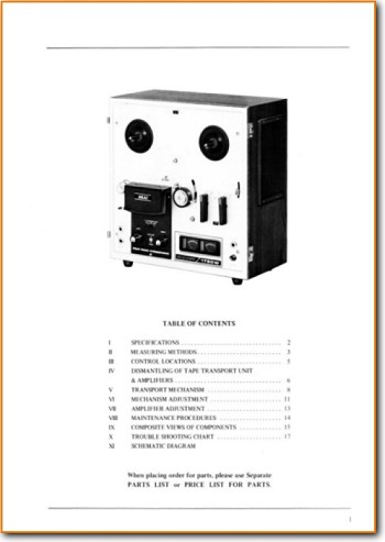 Akai 1710 Tape Player Main User Book - PDF & Tech Help* | English