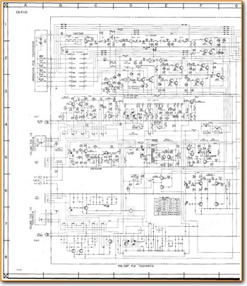 Akai CSF-110 Tape Player Main Schematics - PDF & Tech Help* | English