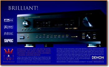 Denon AVR-3801 Amp Receiver Addendum - A Brochure - PDF & Tech Help* | English