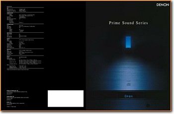 Denon D-107 Loudspeaker Main Brochure - PDF & Tech Help* | English
