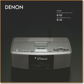 Denon S-52 CD Player Main Brochure - PDF & Tech Help* | English