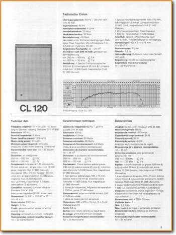 Dual 1971 Loudspeaker Main Brochure - PDF & Tech Help* | German