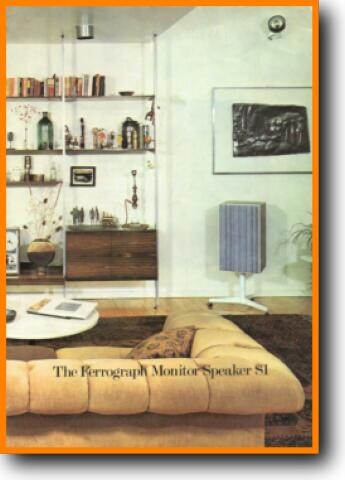 Ferrograph S-1 Loudspeaker Main Brochure - PDF & Tech Help* | English