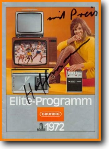 Grundig Elite-Programm-1972 Sales Literature Main Catalog - PDF & Tech Help* | German
