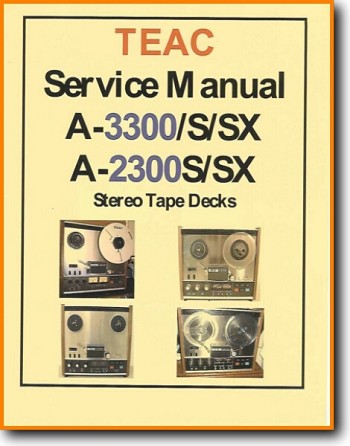 Teac A-2300 Tape Player Main Technical Manual - PDF & Tech Help* | English